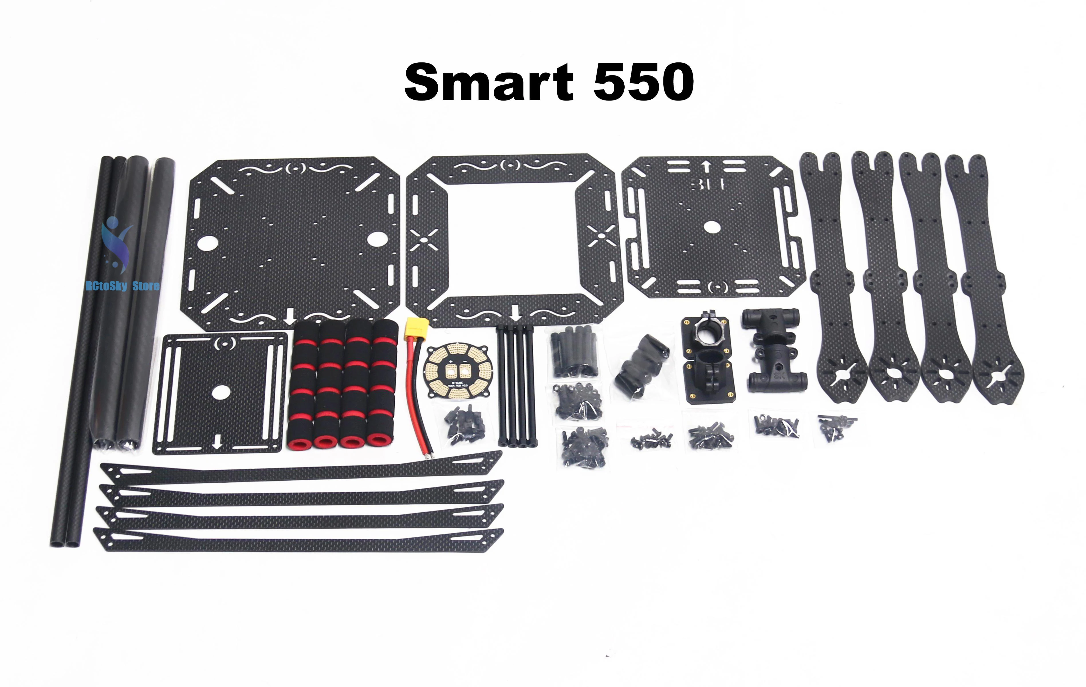 Rctosky ZD550 550mm Carbon Fiber Drone Frame FPV Quad APM Ardupilot Quadrotor Rack RC Multicopter Multi-Rotor With Landing Gear
