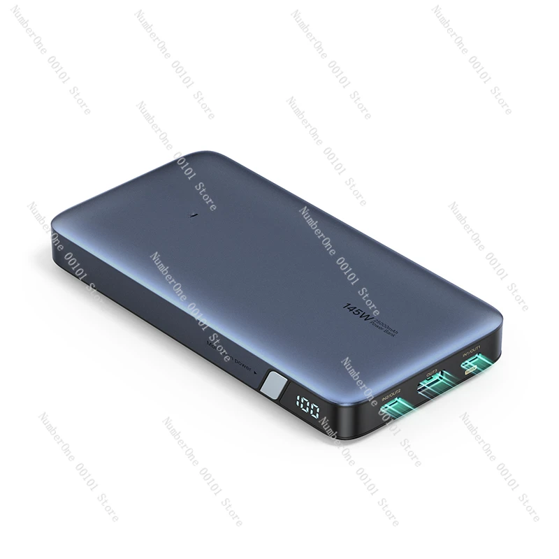 145W laptop power bank 100W mobile power supply 25000mAh large capacity suitable for Apple tablet Huawei Android phone