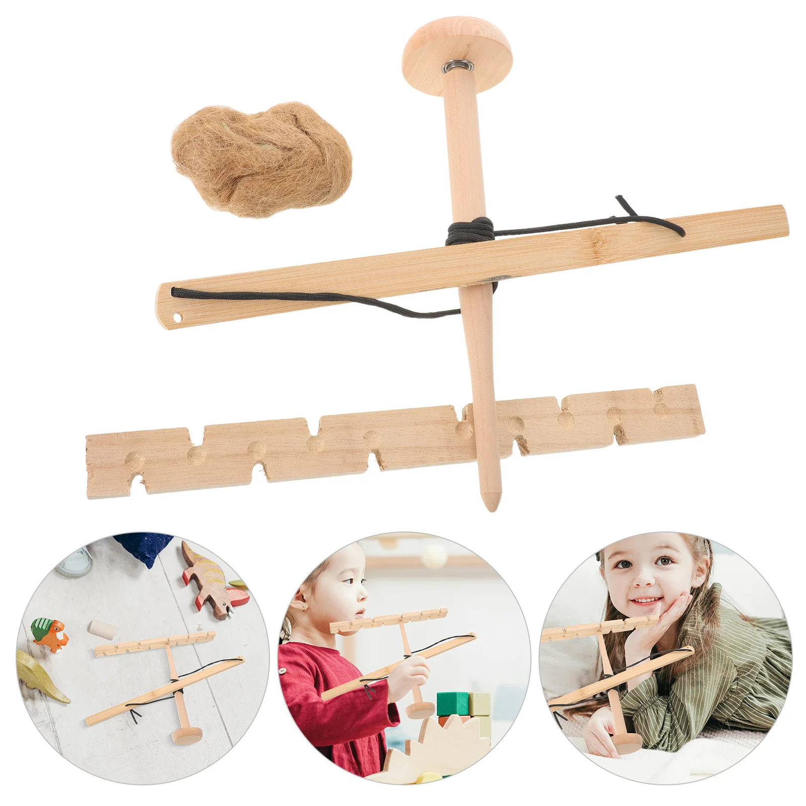 

1Set Primitive Fire Starting Kit Compact Portable Outdoor Camping Gear for Hiking Backpacking Emergency Use Bow