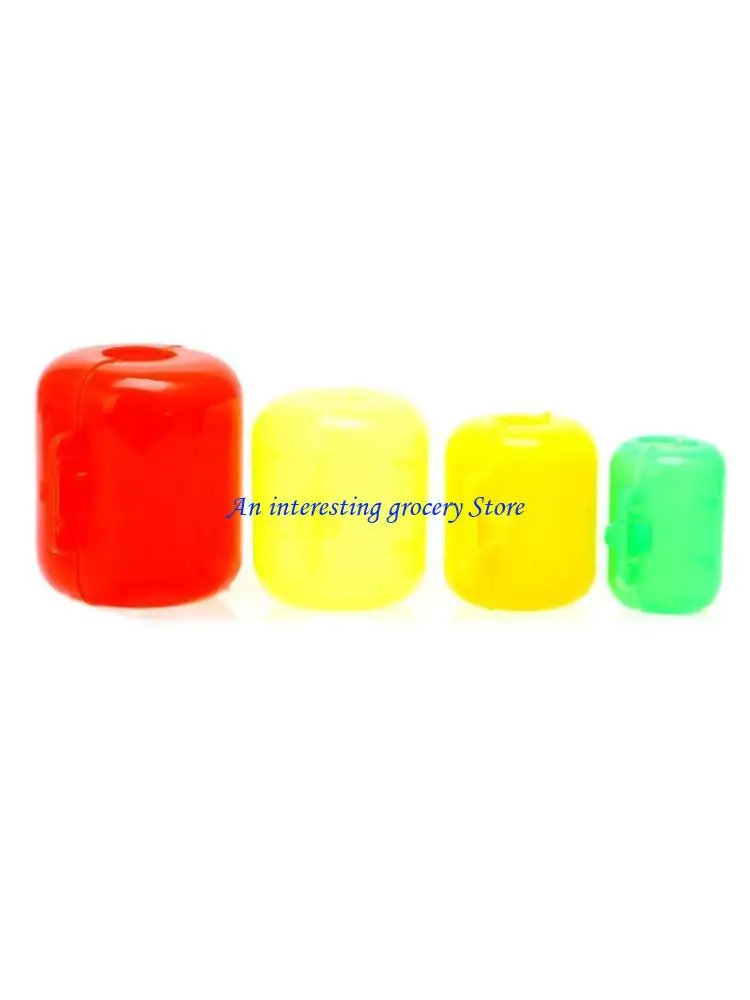 

652D 10pcs Shrimp Hook Hat Cover Squid Hook Box Protect Fishing Tackle Shrimp