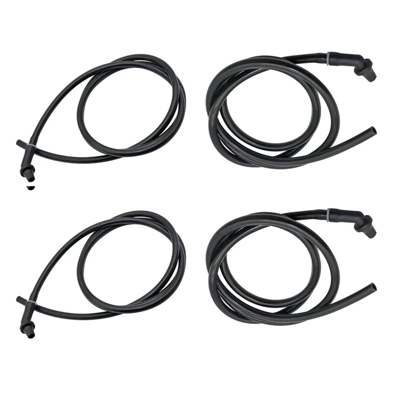 4Pcs Car Sunroof Drain Tube Hose Pipe Front & Rear Fits For Land Rover LR3 LR4 EEH500100 EEH500110