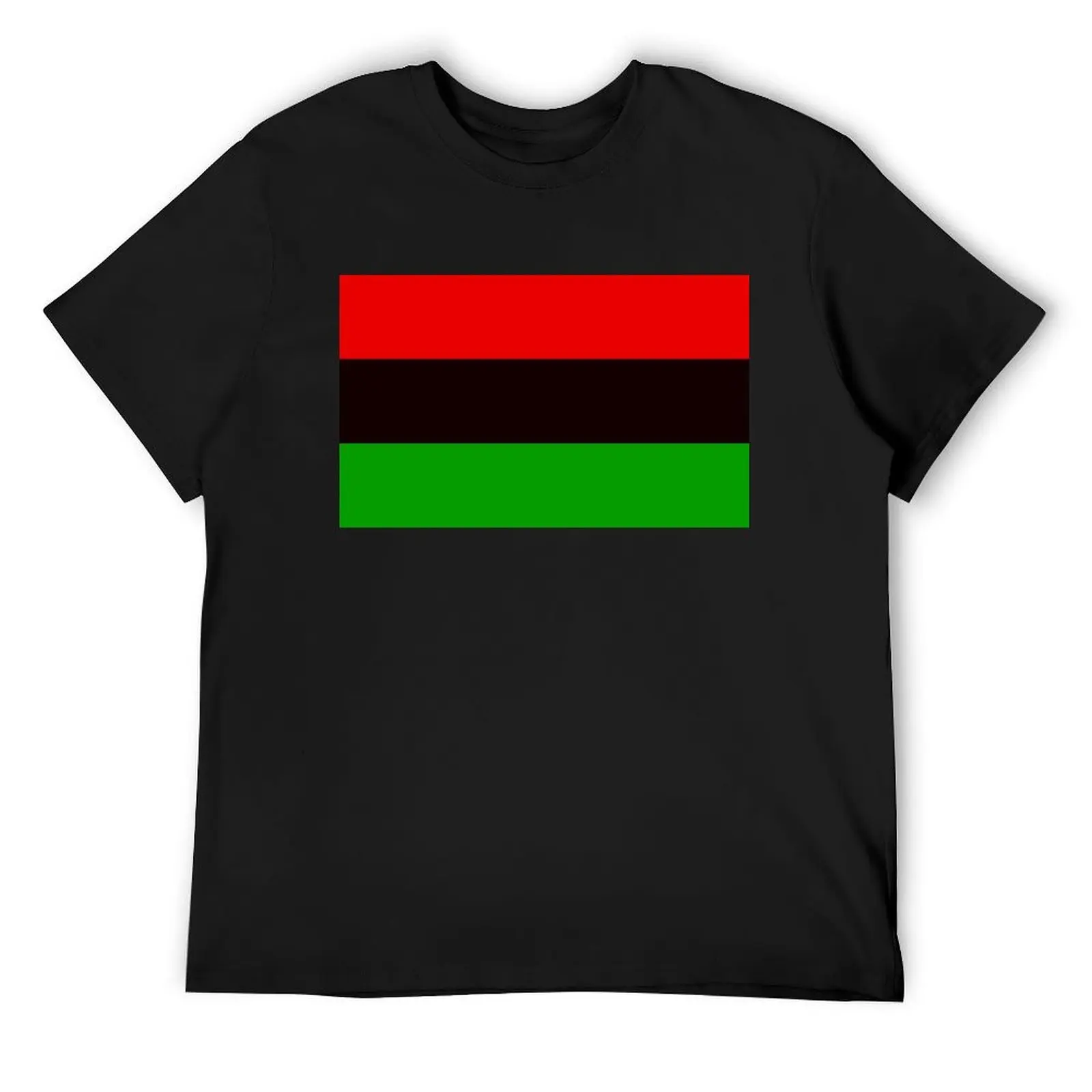 

Black nationalism flag T-Shirt quick-drying custom shirt cotton graphic tees anime clothing for men