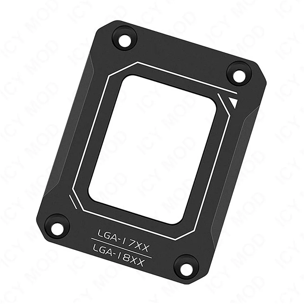 EZ 블랙 인텔 CPU 벤딩 교정기 프레임, CPU 고정 백플레인 LGA1700-BCF, 13 세대 교정 방열판 플래튼, 12 세대