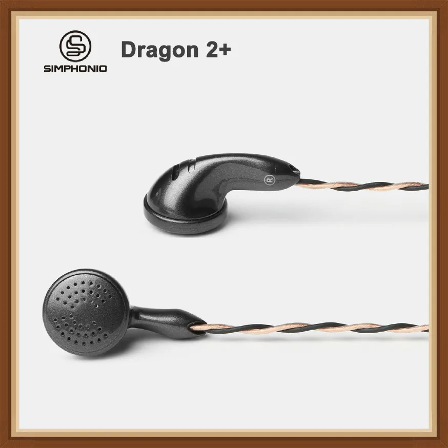 

Simphonio Dragon 2+ (SW D2+) Dynamic Driver DD HiFi Music Monitor DJ Studio Flat Head Earphone with 6N OFC Cable 3.5mm 2.5mm