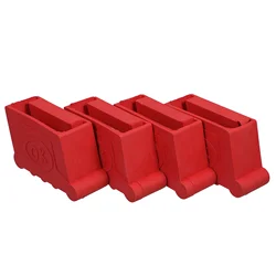 4 Uds. Estabilizador de escalera, pies de escalera, almohadillas de goma, cubiertas de pies de escalera, protectores de pies de escalera, accesorios de escalera