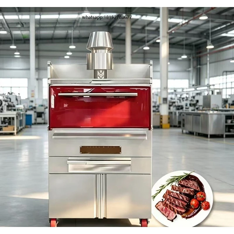 Commercial Squid Grill Machine Full Stainless Steel Cooking Griddle Adjustable Temperature Grill Plate Electric Grill