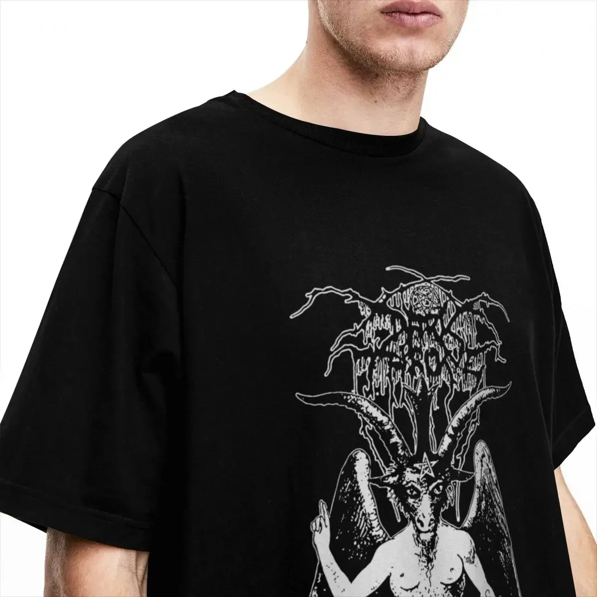Darkthrone Band Death Metal Zubehör Shirt für Männer Frauen Vintage Reine Baumwolle T-shirt O Hals Kurzarm Plus Größe Kleidung