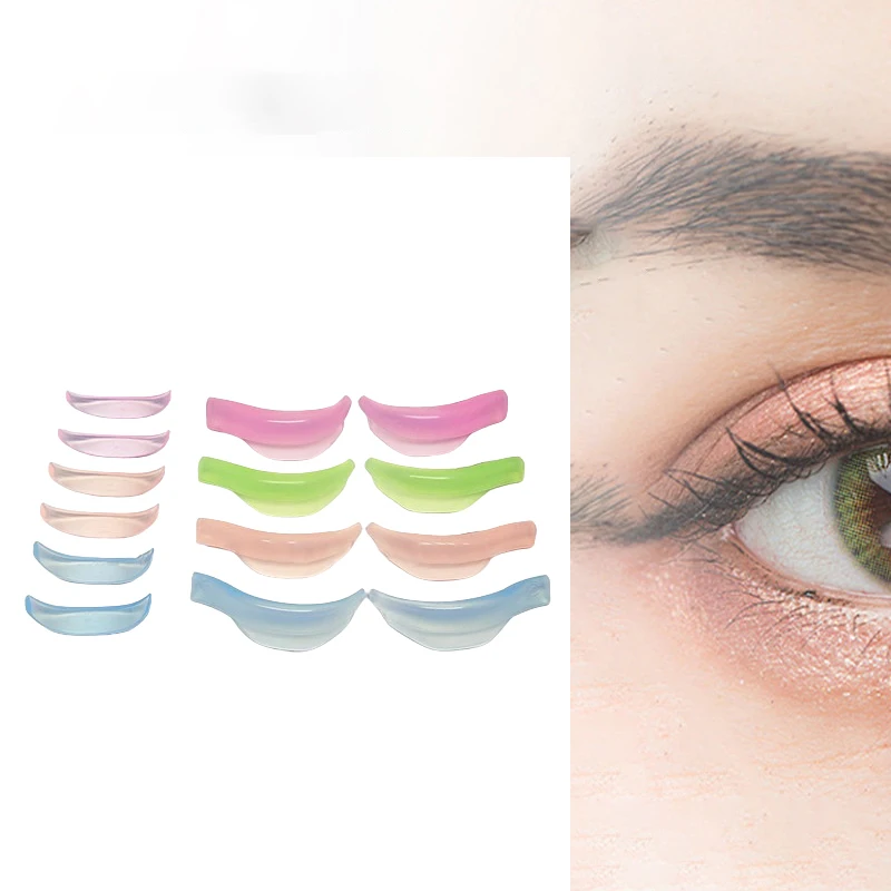 シリコンまつげパーマパッド,まつげリフトロッド,3Dリサイクル,カーラーアクセサリー,アプリケーター,美容院用メイクアップツール,7ペア