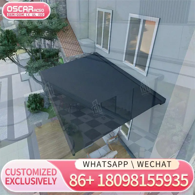 

Большой выдвижной алюминиевый навес с дистанционным управлением, полностью закрытый, для использования на открытом воздухе, для патио, сада, балкона.