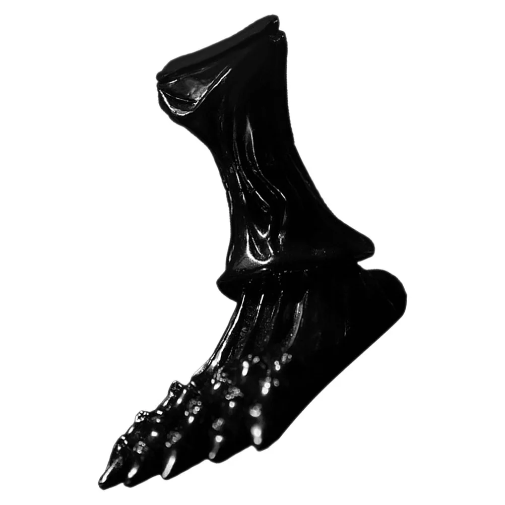 

Halloween Foot Holder Resin Material Stable Performance Color Fade Resistant Decorative Holders