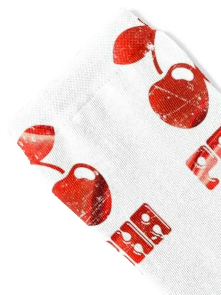 Pacha Club IBIZA: MODEL Red vintage Club legend by La French Touch Socks cool fashionable Children's Socks Girl Men's