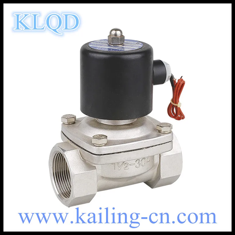 Solenoid Valve dn50 / 2WB-50 Stainless Steel Water Valve