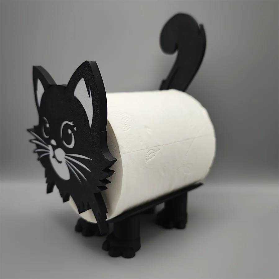 Cat Toilet Paper Holder 6
