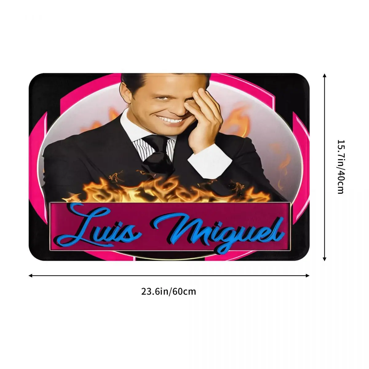 Luis Miguel 6 Floor Mat Rug Room Rug Game Rug Welcome Home Entry Door Mats Customizable