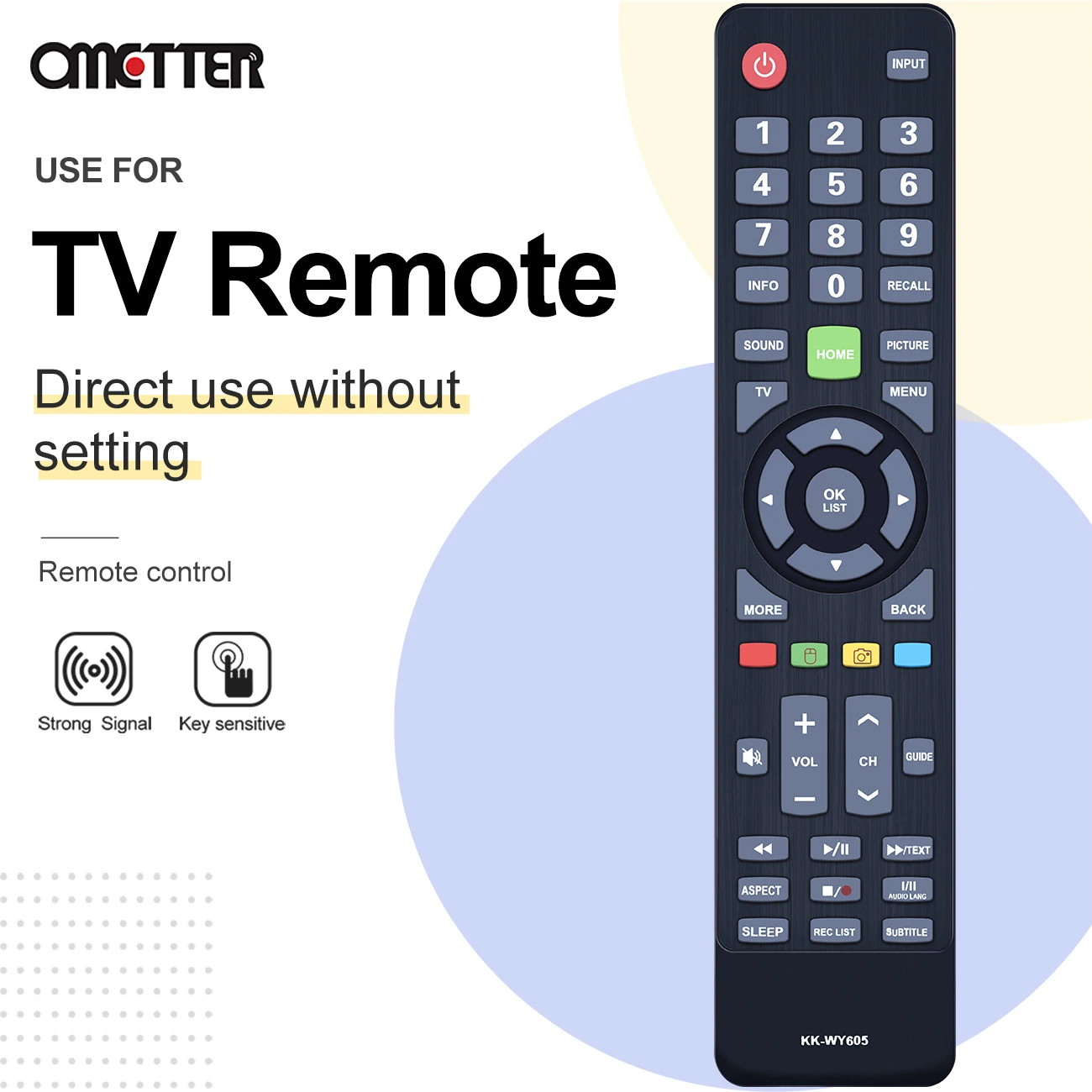 Новинка для пульта дистанционного управления Konka KK-WY605 Smart TV