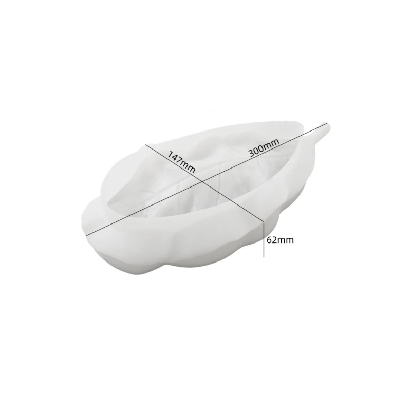 Moule en silicone pour surface miroir, bricolage, cristal, goutte, colle, gypse, ciment, cuir chevelu, stockage