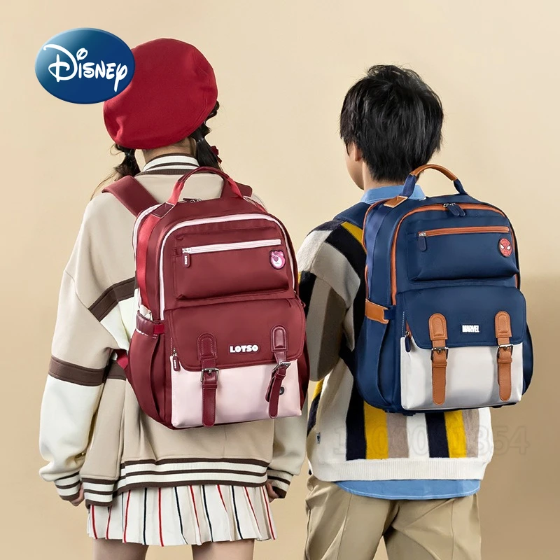 ディズニーオリジナル新しい子供用ランドセル大容量ファッション学生ランドセル高品質漫画少年少女ランドセル