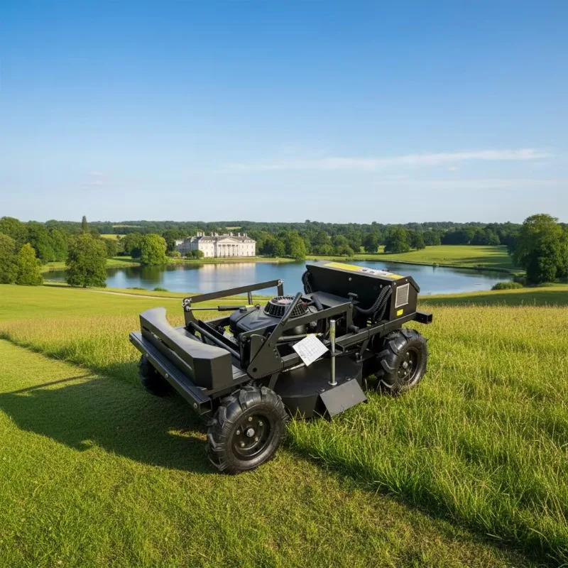 

[2026] Cheap Wholesale Automatic Zero Steering Wheel Lawn Mower Remote Control Garden Mower