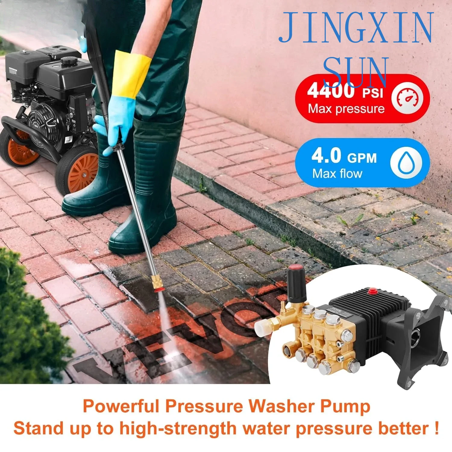 High Quality Pressure Washer Pump, 1