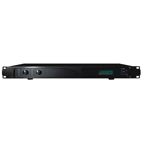 PA system Public address power amplifier 1U 2 channel Class d digital amplifier
