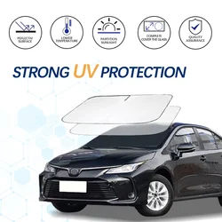 Windshield Sun Shade For Toyota Corolla E210 Sunshade Sun Visor Protector Foldable Blocks UV Rays Keep Your Car Cooler