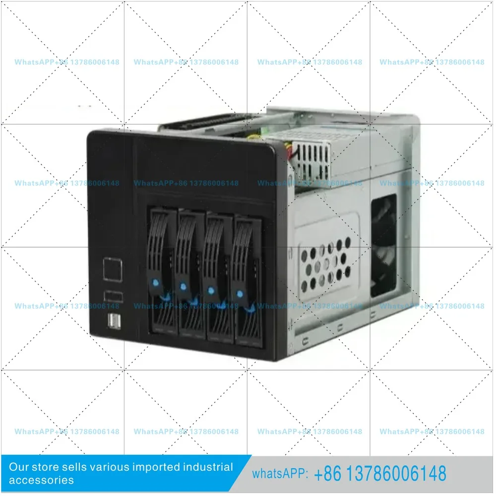4-bay NAS storage desktop office computer server ITX interstellar snail hot swappable chassis