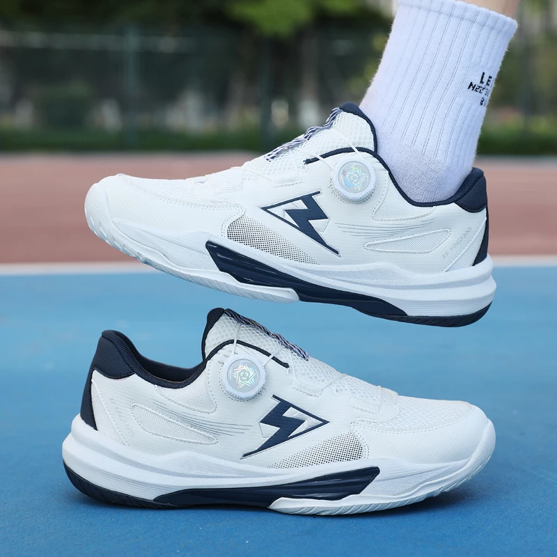 

2026 New Men's and Women's Universal Badminton Shoes, Sizes 36-45, Professional Lightweight and Comfortable Tennis Shoes