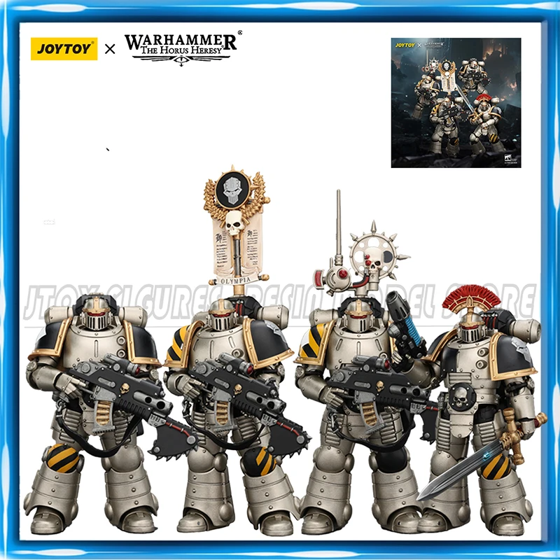 

[Pre Order]JOYTOY Warhammer40K 1/18 Action Figure Iron Warriors Mkll Tactical figures Toys