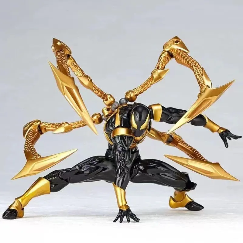 Kaiyodo Revoltech Amazing Yamaguchi Iron Spider-Man Action Figures