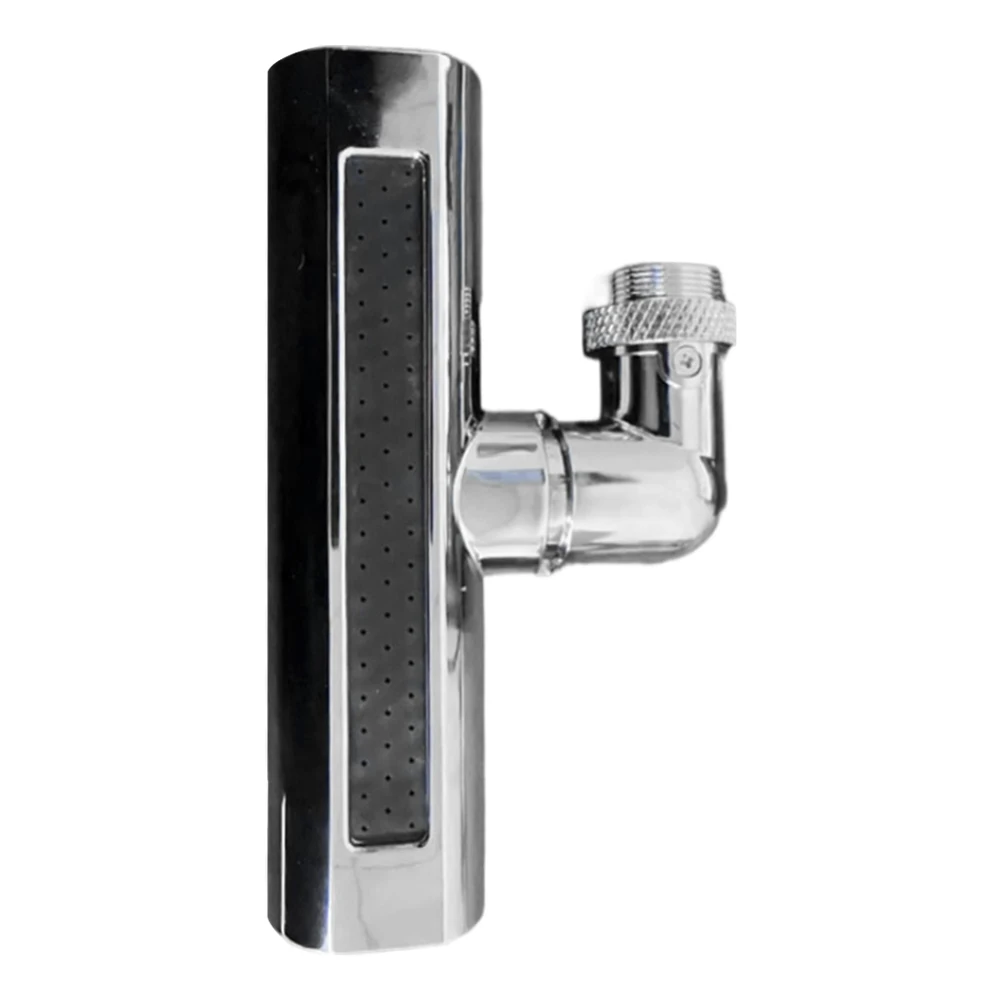 

Кухонный водопадный смеситель, многофункциональный кухонный смеситель, сменная головка, брызгозащищенная насадка-распылитель для кухонной мойки для кухонной мойки