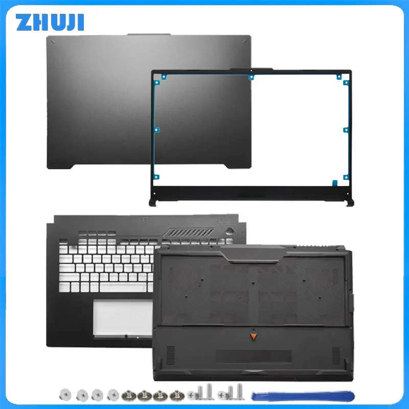 

For TUF F17 FX707ZM FA707 FX707 FX707Z Repalce Cover LCD Back Cover/Front Bezel/Palmrest/Bottom Base/Hinges Laptop 17.3 Inch