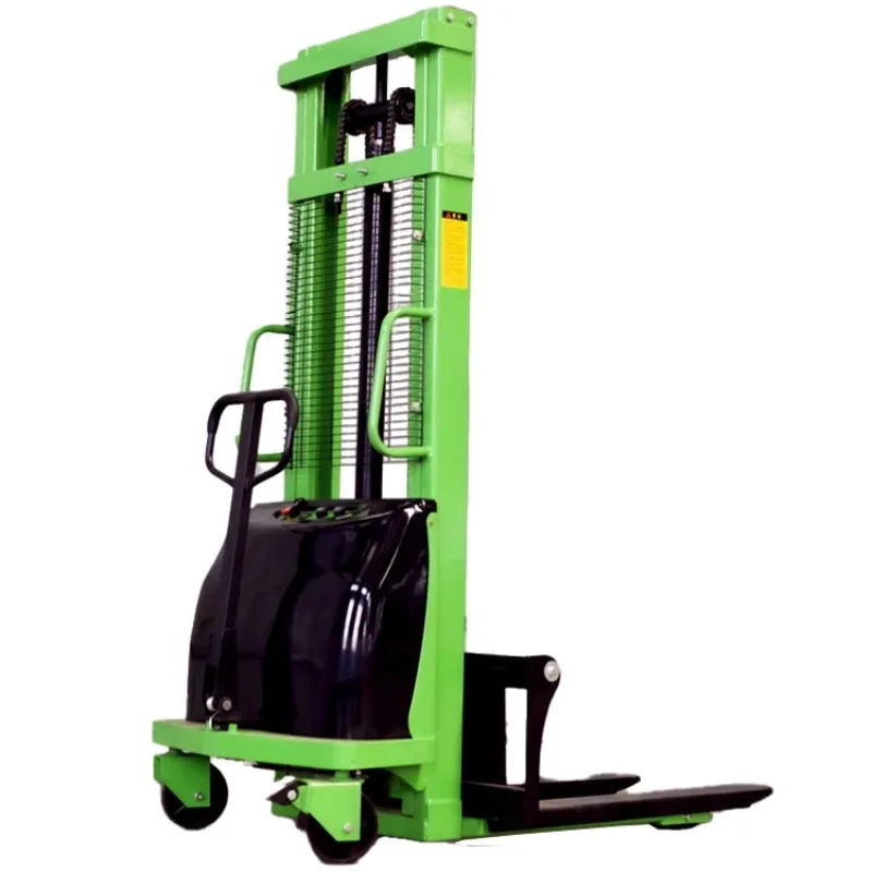 

Semi-electric trolley lift station type hydraulic handling loading and unloading vehicle
