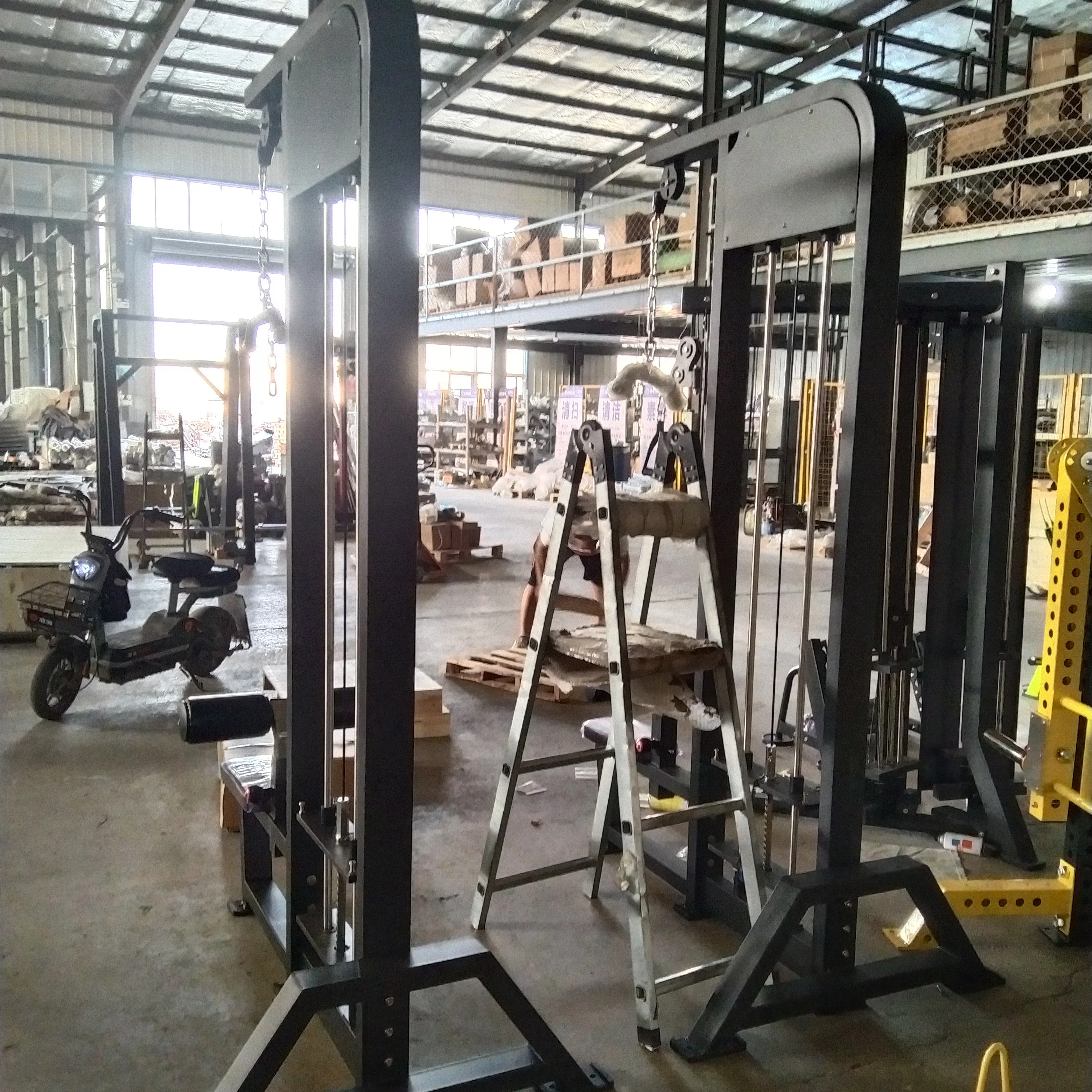 Nice Quality Gym Fitness Equipment Lat Pull Down Low Row High Pulling Gym Equipment