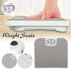 Weighing Scale Mechanical Body Weight Home Portable Precision Durable Body Scale Non-Slip Leather Pad Bathroom Waterproof
