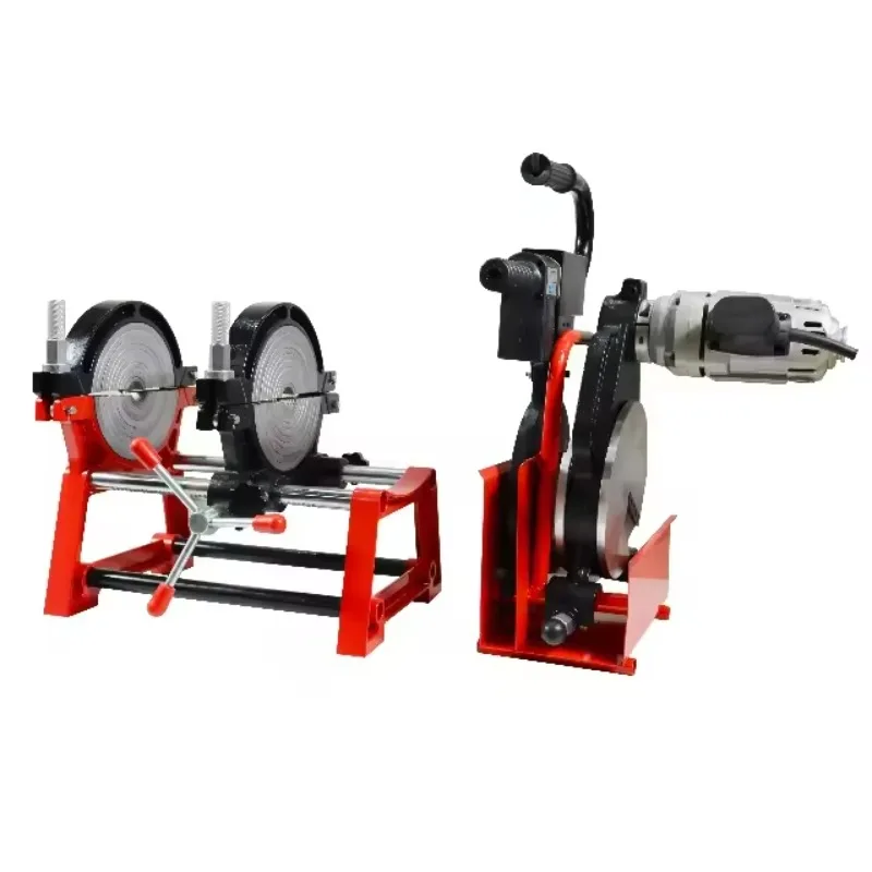 50Hz 1.65-92.5KW 220V-380V 1 Year Warranty New Hydraulic Fusion Welding Machine For HDPE Pipes 63-2000mm Diameter