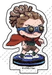 Anime INAZUMA ELEVEN Mini Figure Standing Doll 11 Yuma Nosaka Yuto Kido Small Acrylic Stand Model Plate Cosplay Toy for Gift