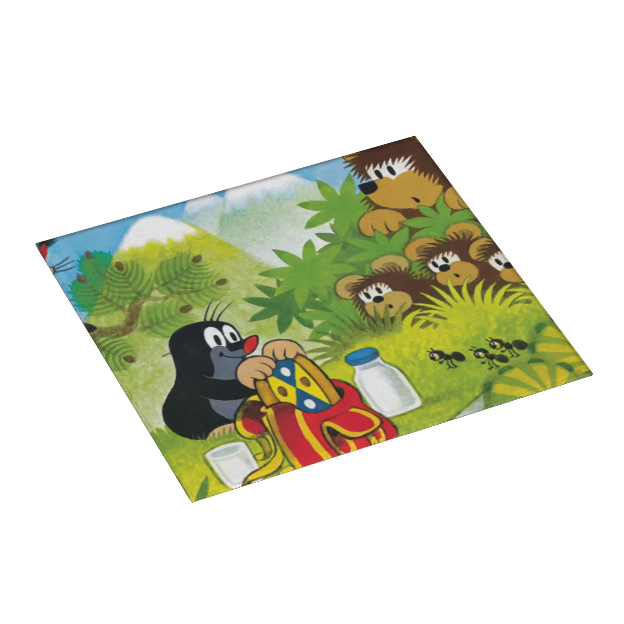 Drying Mat For Kitchen The Mole Water Absorbent Waterproof Czech Cartoon Comics Krtek Mole On Slip Kitchen Counter Protector Mat