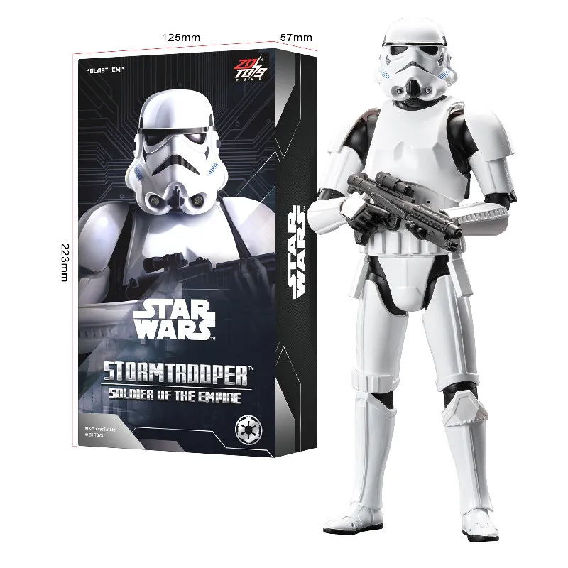 Series Grogu Darth Vader Stormtrooper Mandalorian Din Djarin Grogu Luke Skywalker ZD 1/10 Figure Model Toy Desktop Decoration view 4