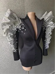 Stock Aircraft Suit Sexy And Exaggerated Clothing Singer Dance Show Stage Performance Costume