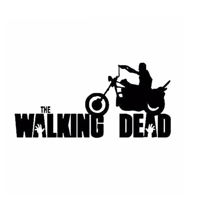 

Car Accessories Personality Film Walking Dead Riding Motorcycle Body Stickers 14cm*6.6cm