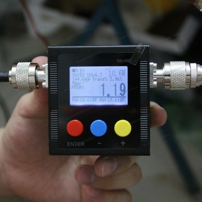 For SW-102 Test Intercom Vehicle Antenna Standing Wave Power/Digital Display Frequency Meter