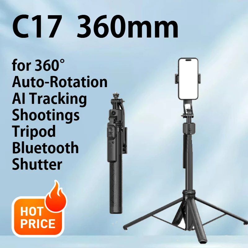 

Selfie stick anti-shake retractable face tracking tripod gimbal follow-up artifact Bluetooth mobile phone stand