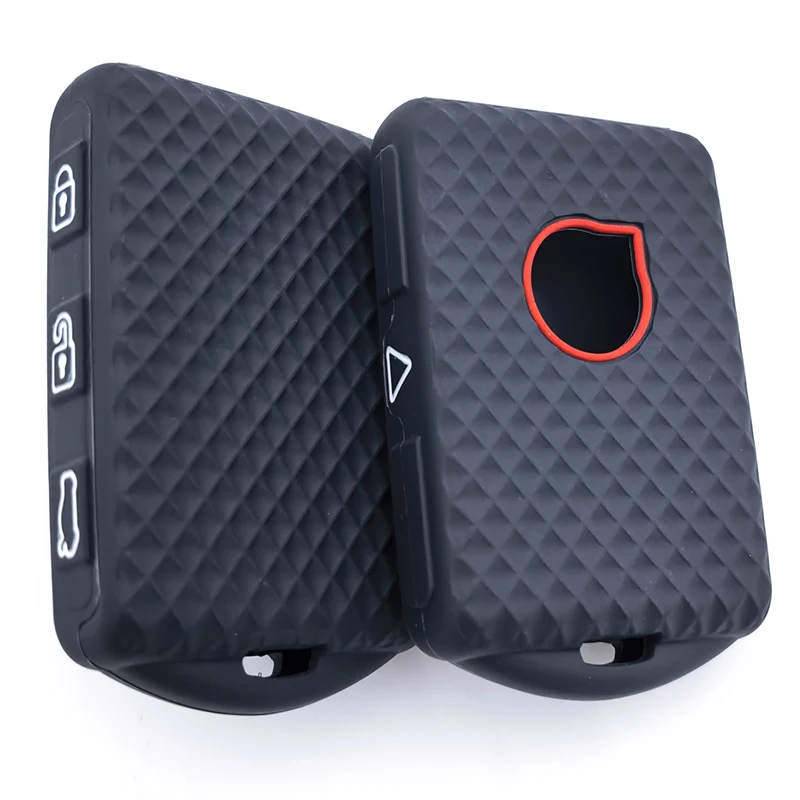 Silicone Car Remote Key Cover Case Shell Holder Fob for Volvo XC40 XC60 XC90 S60 S90 V60 V90 T5 T6 T8 Key Protect Accessories