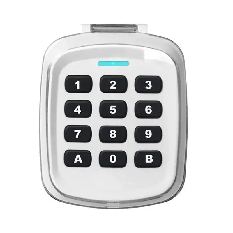 Multi-Frequency 280-868Mhz 280-868Mhz Gate Garage Door Key Wireless Keypad Code Remote Control Door Opener-Y41A