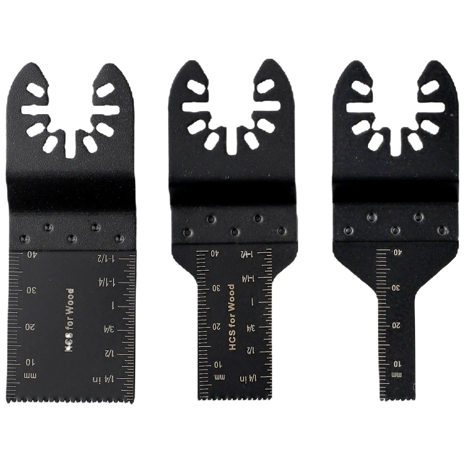 Scie HCS multifonction oscillante, outil de coupe électrique pour rénovateur, côté parc, circulaire, 4 pièces