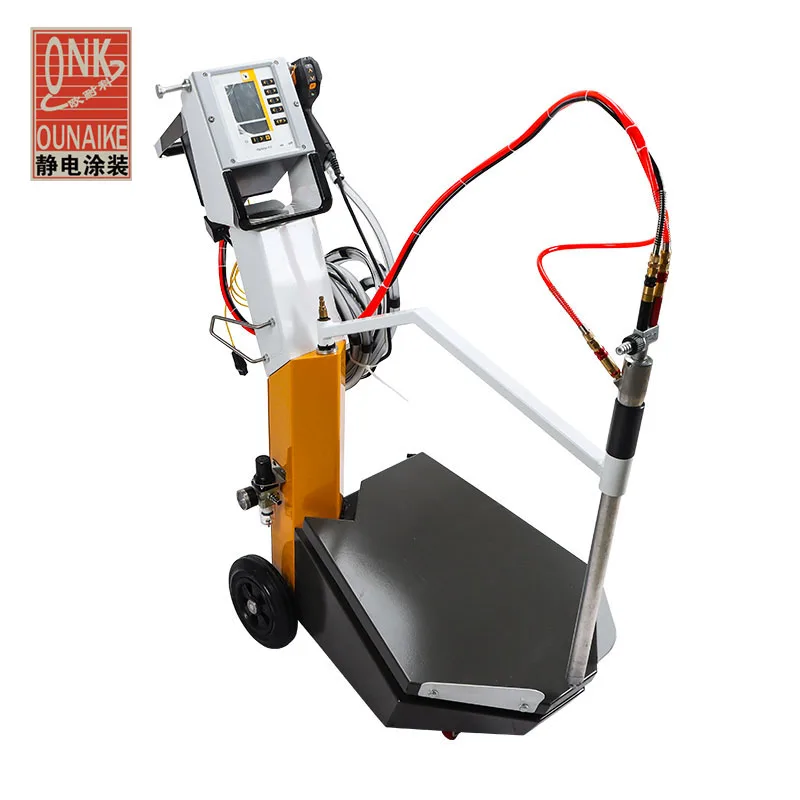 Gema Optiflex-2B spray paint machine powder coating painting equipment system for rims trolley