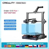 Ender-3 S1 PLUS Creality 3D Printer 300*300*300mm Build Volume Sprite Dual-Gear Direct Extruder 4.3-inch 32Bit Silent CR Touch