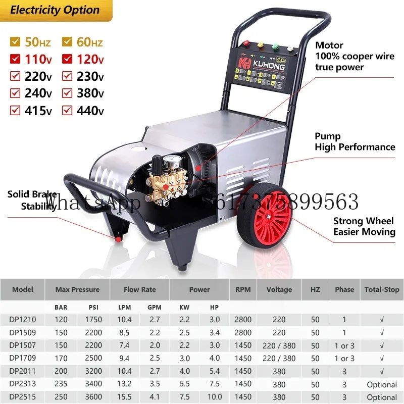 4000psi High Pressure Washer  Hidrolavadora for Cleaning
