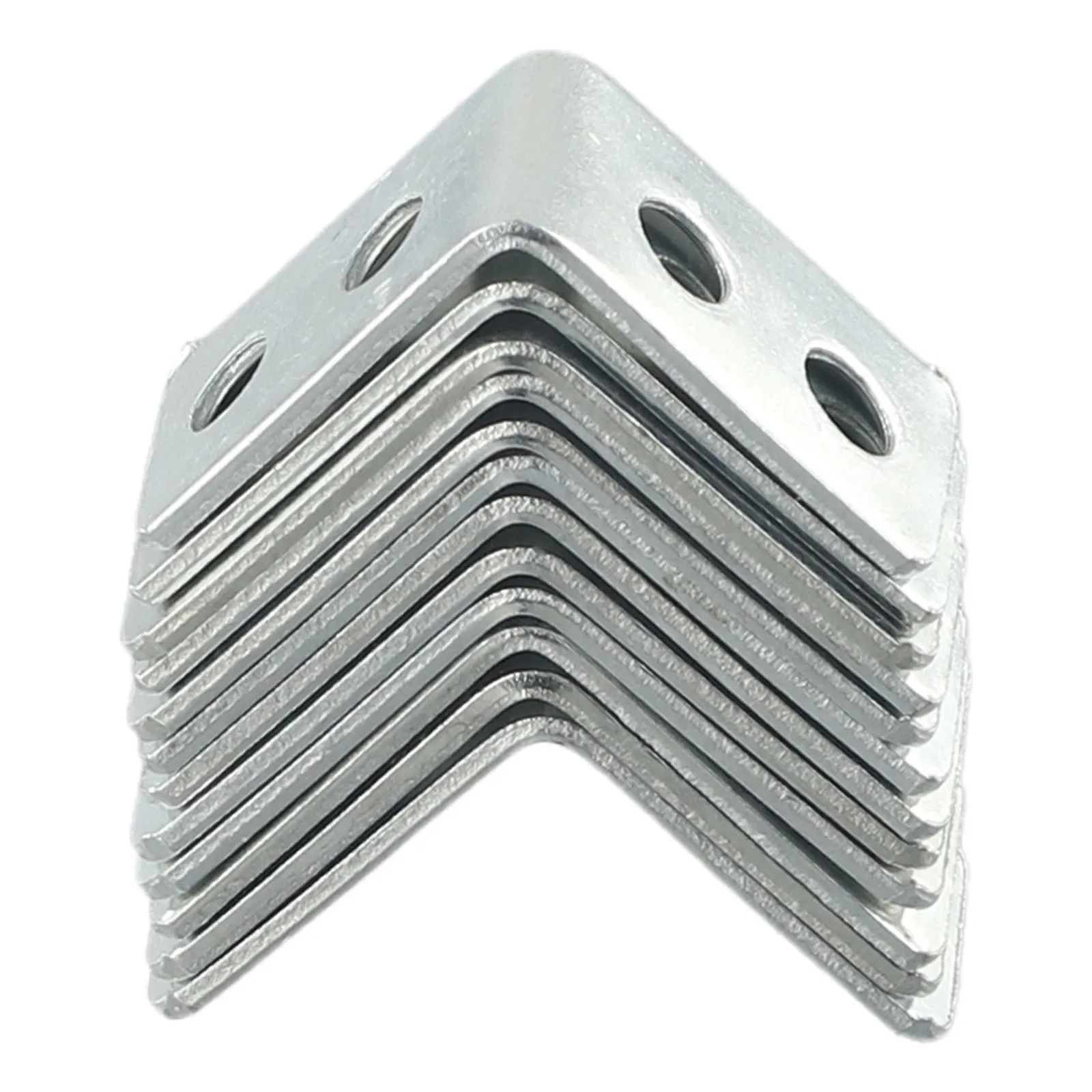 New Practical Useful Right Angle Code Wall Bracket Metal Shelf Garden Iron Kitchen L-shaped Small 15*25*25mm Bookshelf