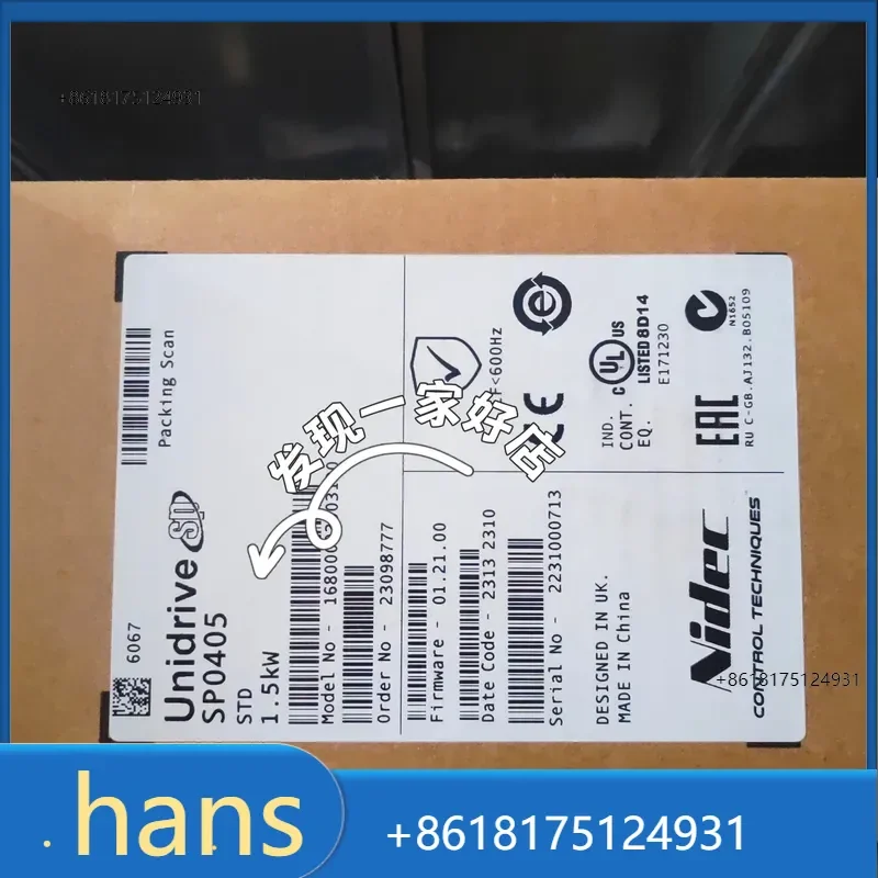 2026 Factory Direct Sales DST1405 DST1405B DST1405P New Nidec Servo Drive